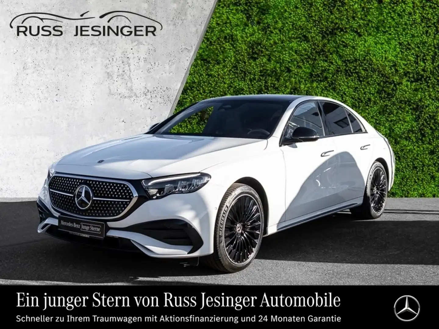 Mercedes-Benz E 300 e AMG Line *MBUX*Pano*Night*Cam*HUD*TotW* Weiß - 1
