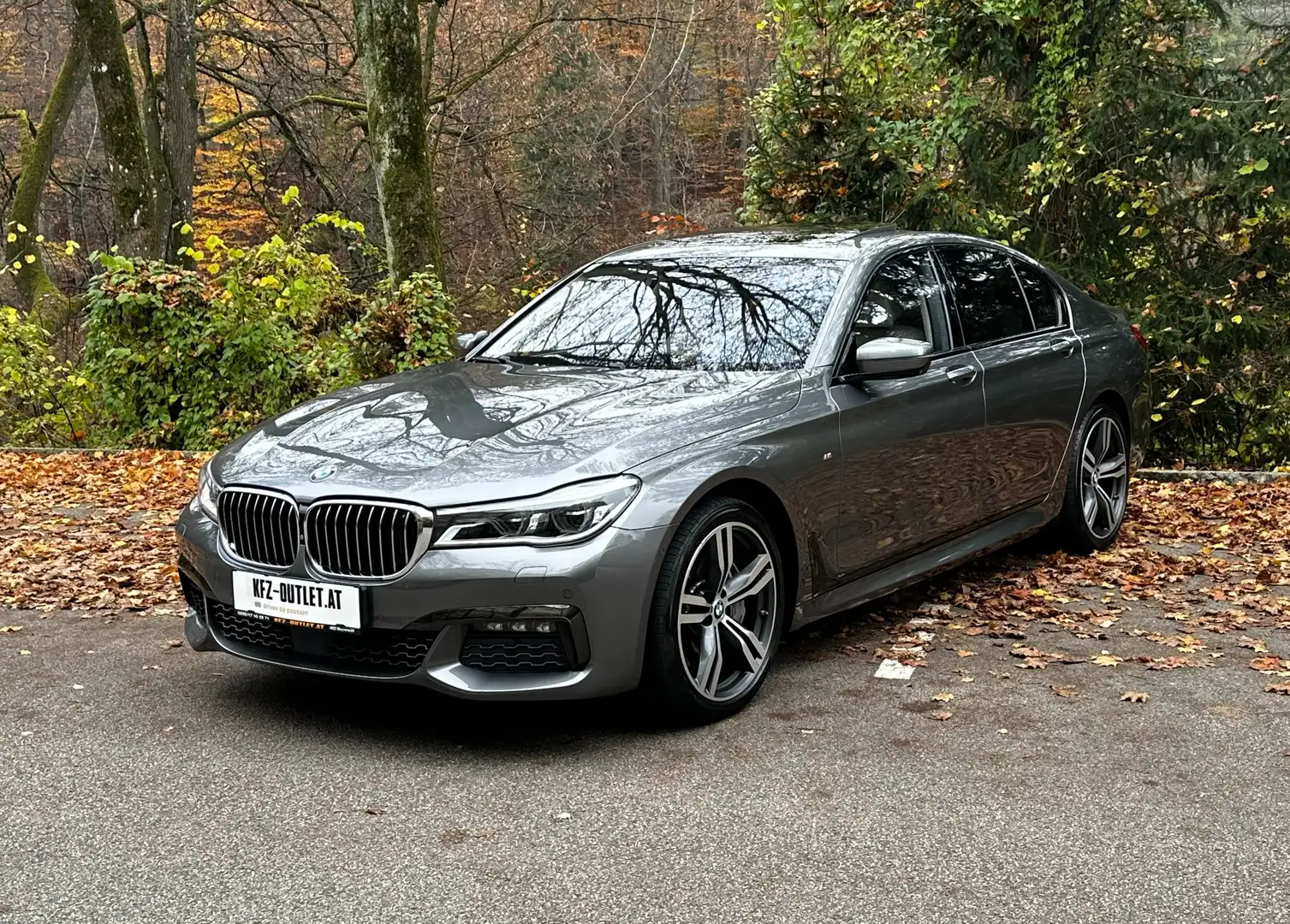 BMW 750 d xDrive*M-Paket*1.BESITZ*VOLL* Szary - 2