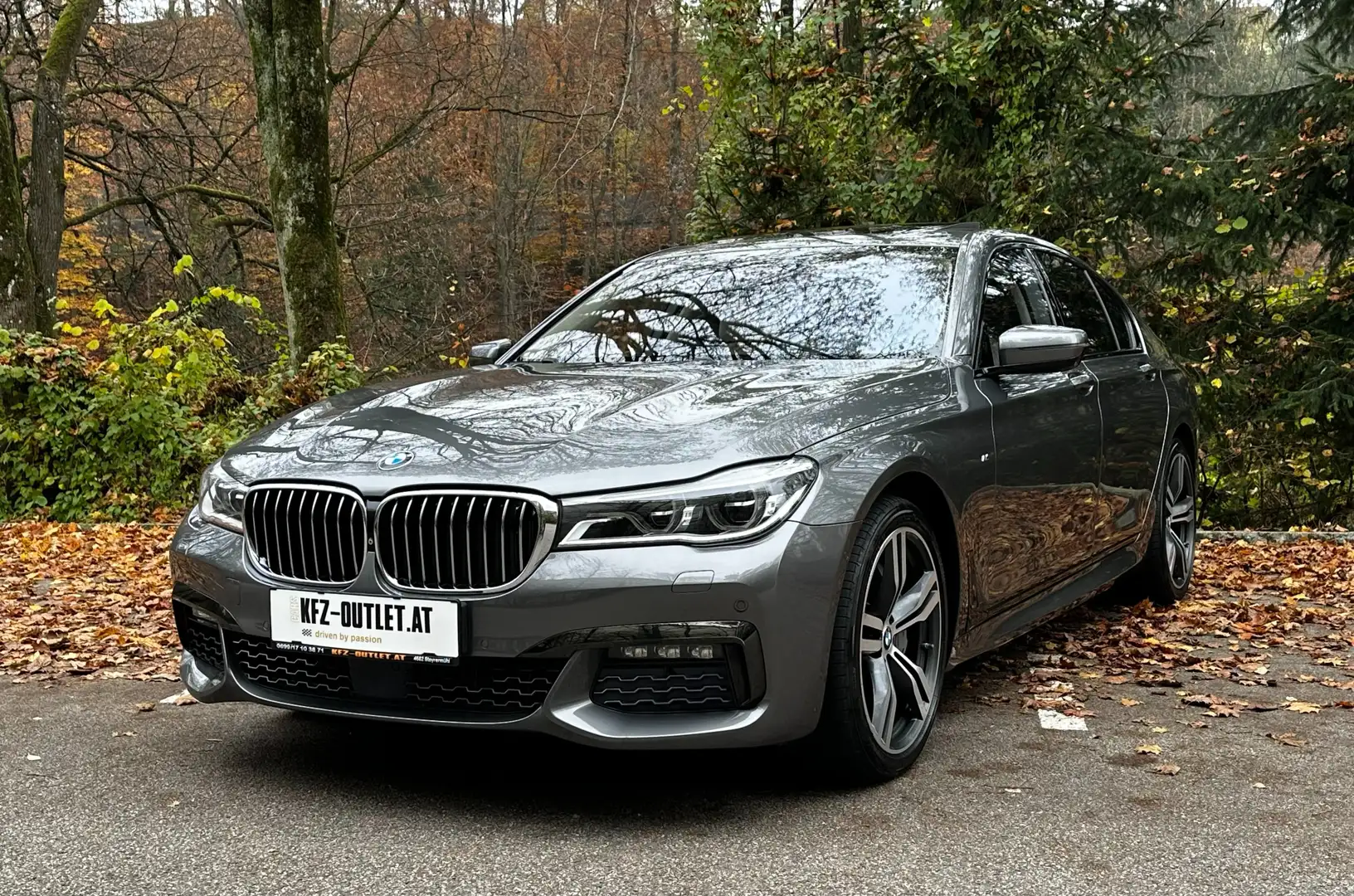 BMW 750 d xDrive*M-Paket*1.BESITZ*VOLL* Szary - 1