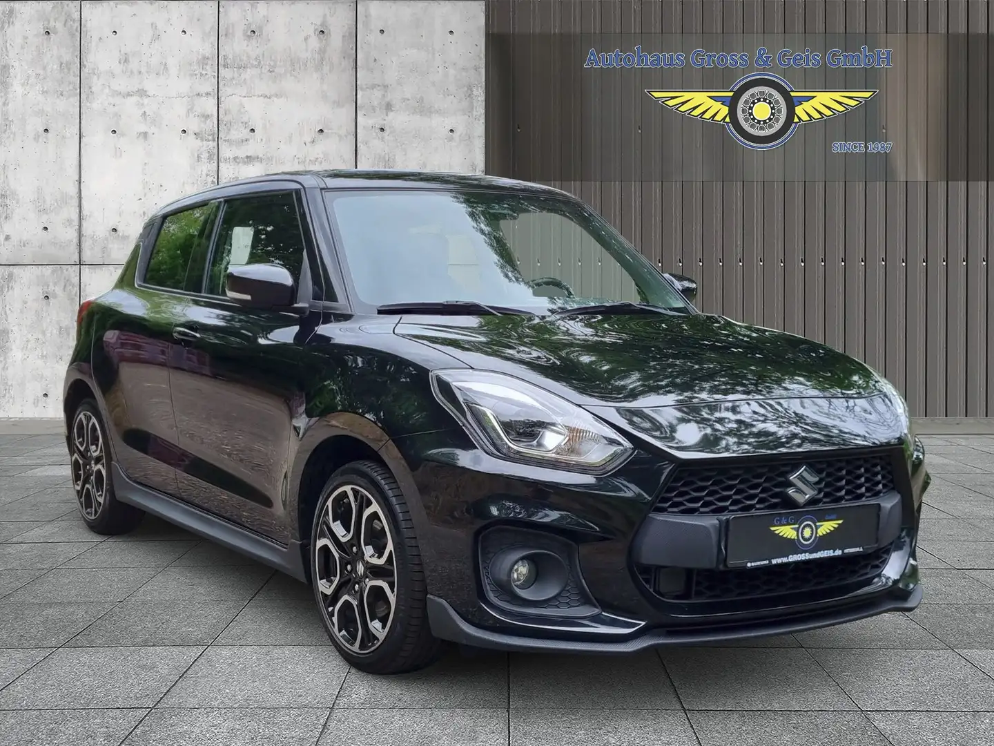 Suzuki Swift Sport 1.4 Turbo Mild-Hybrid Garantie Schwarz - 2