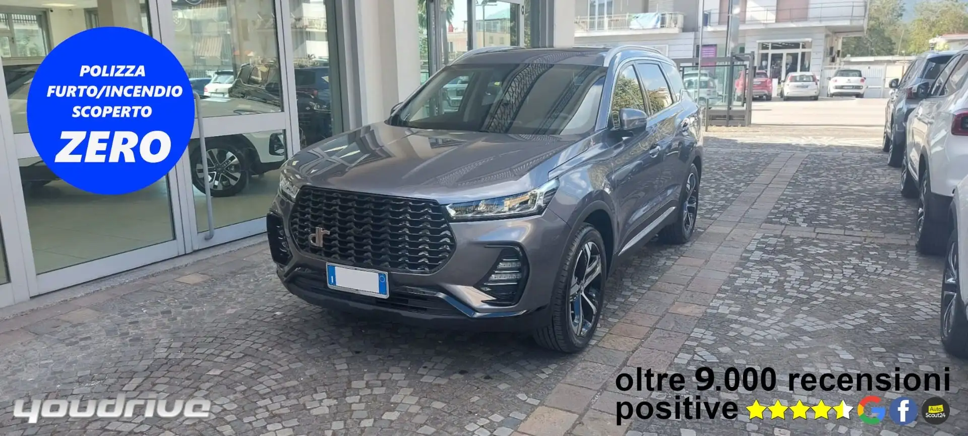 DR Automobiles DR6.0 1.5 Turbo CVT Bi-Fuel GPL KM 18.500 Сірий - 1