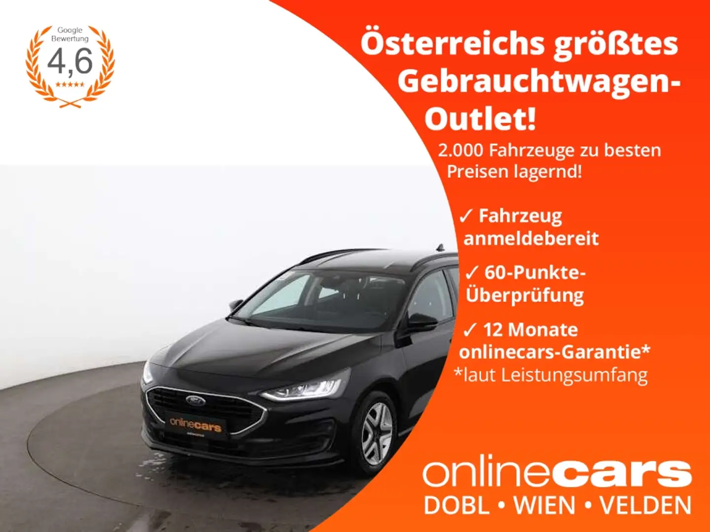 Ford Focus Turnier 1.5 EcoBlue Cool & Connect LED NAVI Noir - 1