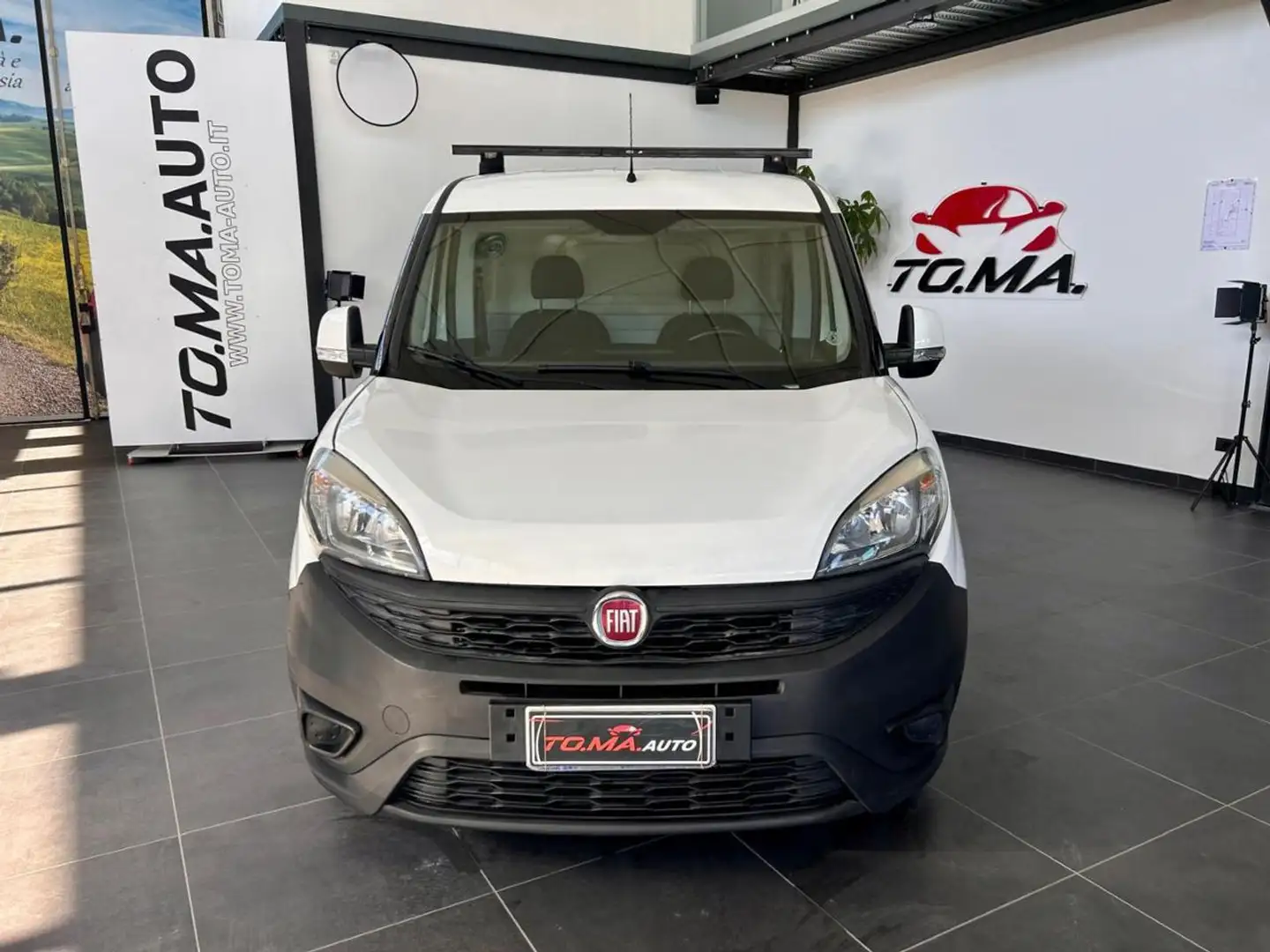 Fiat Doblo Doblò 1.3 MJT 90 CV PC-TN Cargo Lamierato Blanc - 2