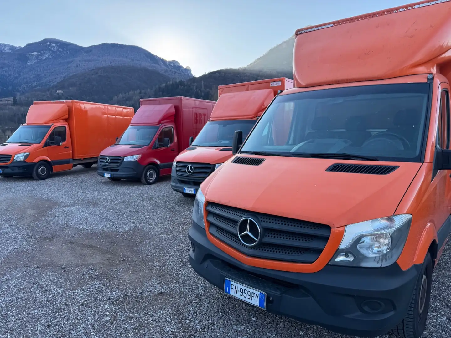 Mercedes-Benz Sprinter T37/35 314 CDI RWD Cabinato Arancione - 1