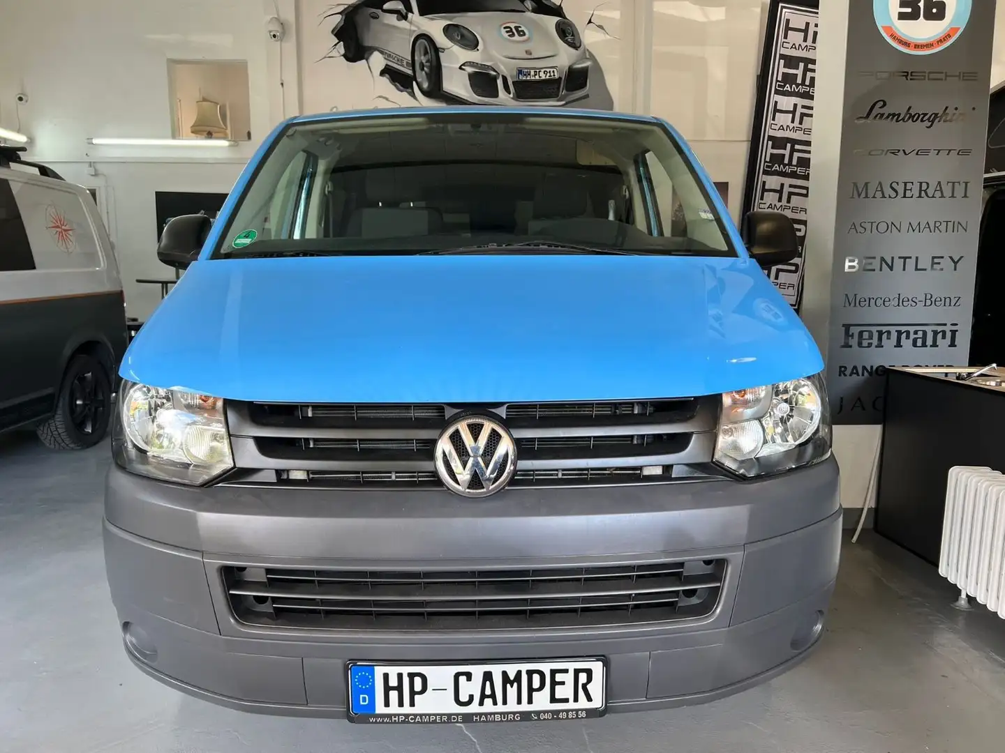 Volkswagen VW T5 HP-Camper   Solar 4 Sitzer kein California Blu/Azzurro - 2