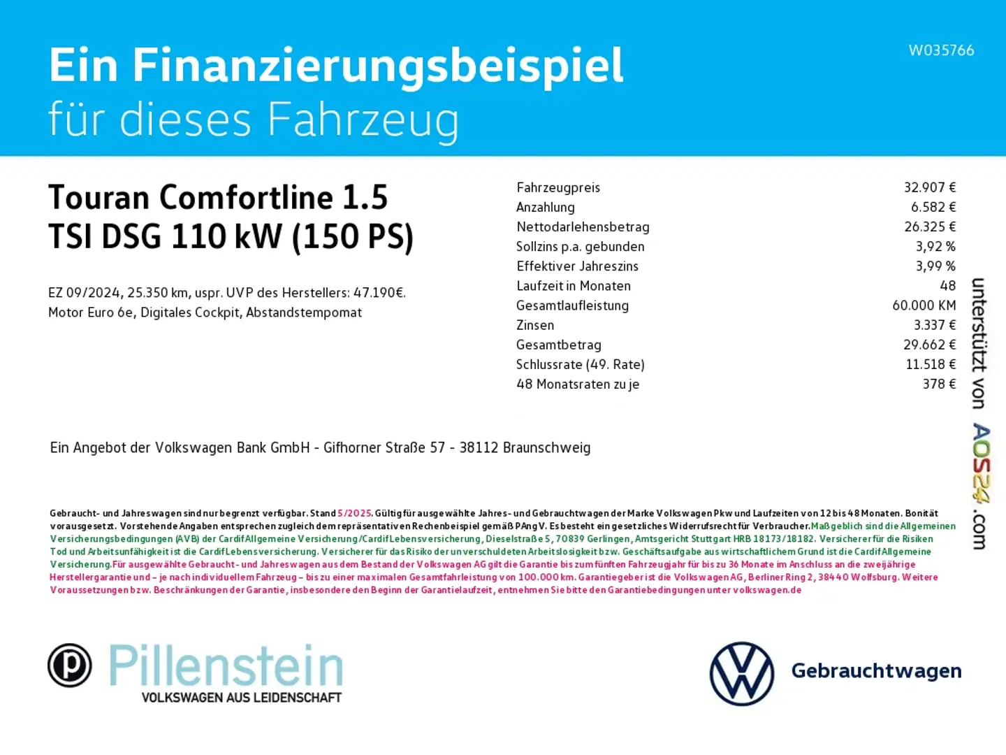 Volkswagen Touran Comfortline 1.5 TSI DSG 7-SITZE AHK KAMERA NAVI Schwarz - 2