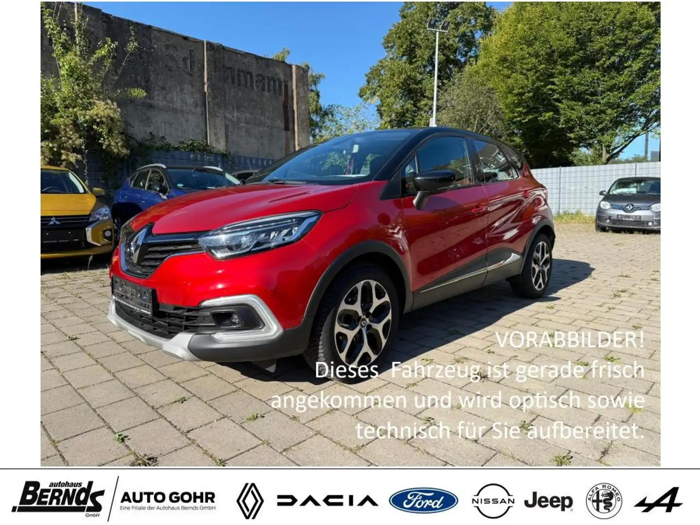 Renault Captur TCe 150 GPF INTENS KLIMAAUTOMATIK RÜCKFAHRKAMERA Rouge - 1