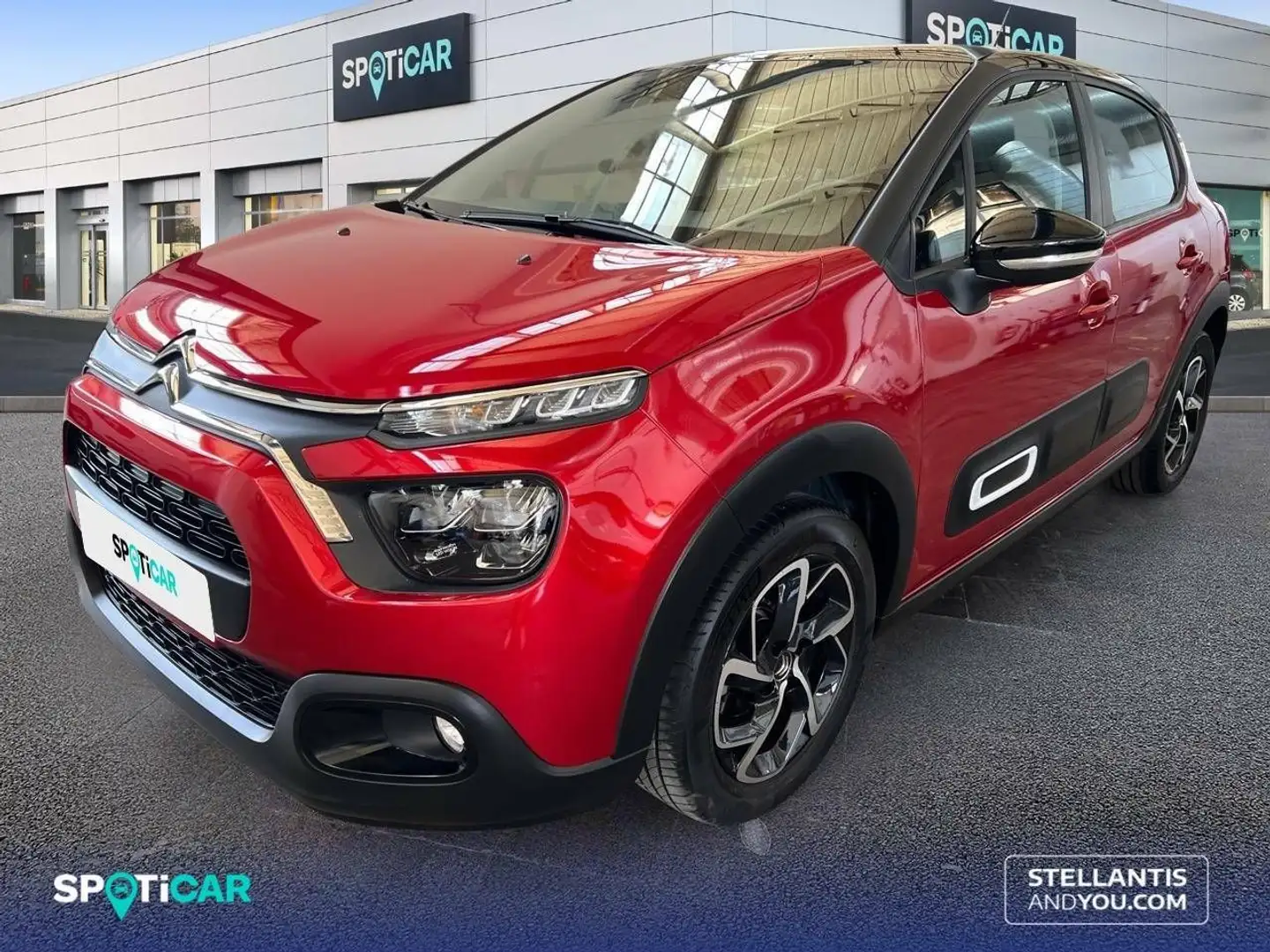 Citroen C3 1.2 PureTech S&S Feel Pack 83 Rojo - 1