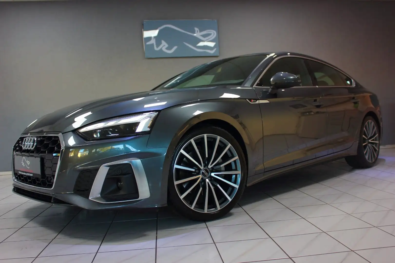 Audi A5 40 TDI S-Tr. Qua. Sportback~3x S-LINE+U´FREI Grau - 1