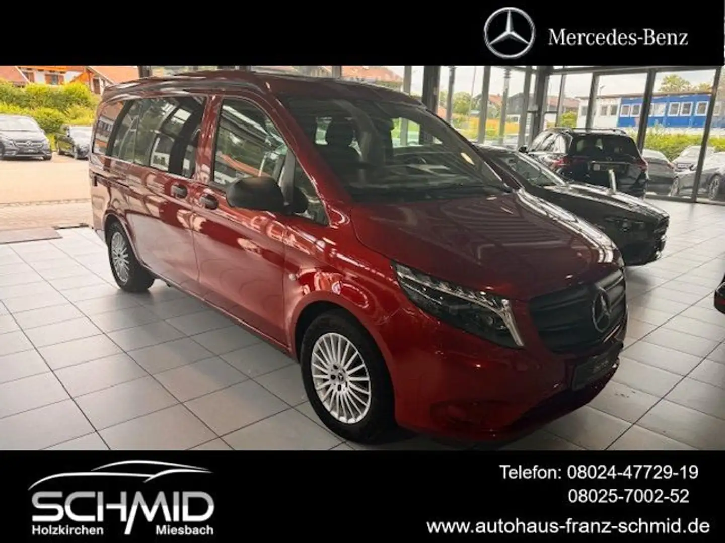 Mercedes-Benz V 300 V300 Marco Polo Activity 2xSTHZG SD AHK LED PDC Rouge - 1