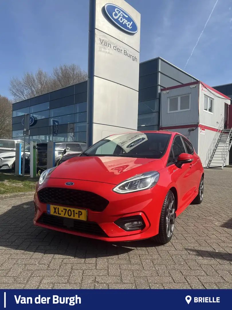 Ford Fiesta 5-deurs ST-Line 1.0 ECOboost 100pk Rood - 1