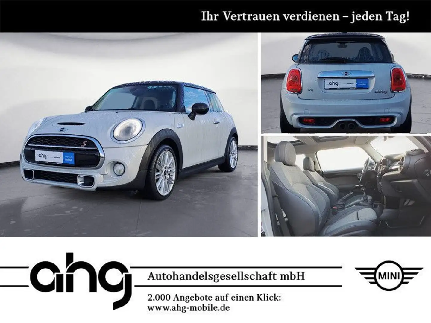 MINI Cooper S MINI Cooper S Klimaaut. Sportsitze Panorama-Glas Silber - 1