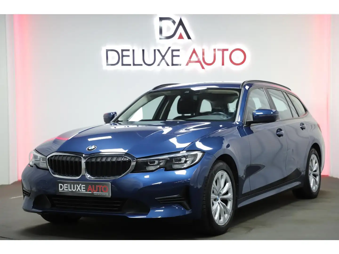 BMW 318 318d Lounge (G21) BVA Bleu - 1