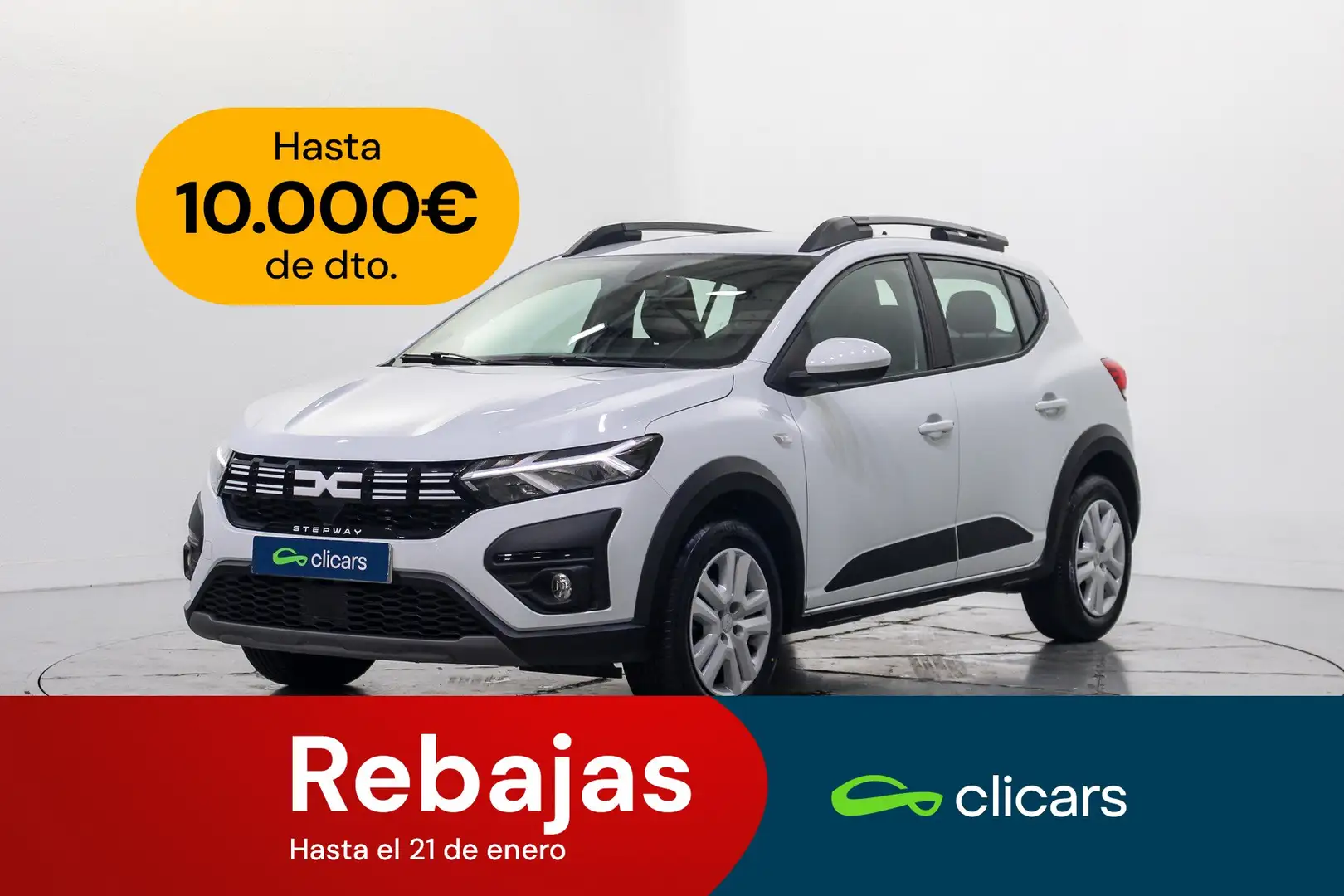 Dacia Sandero Stepway ECO-G Expresion 74kW Blanc - 1