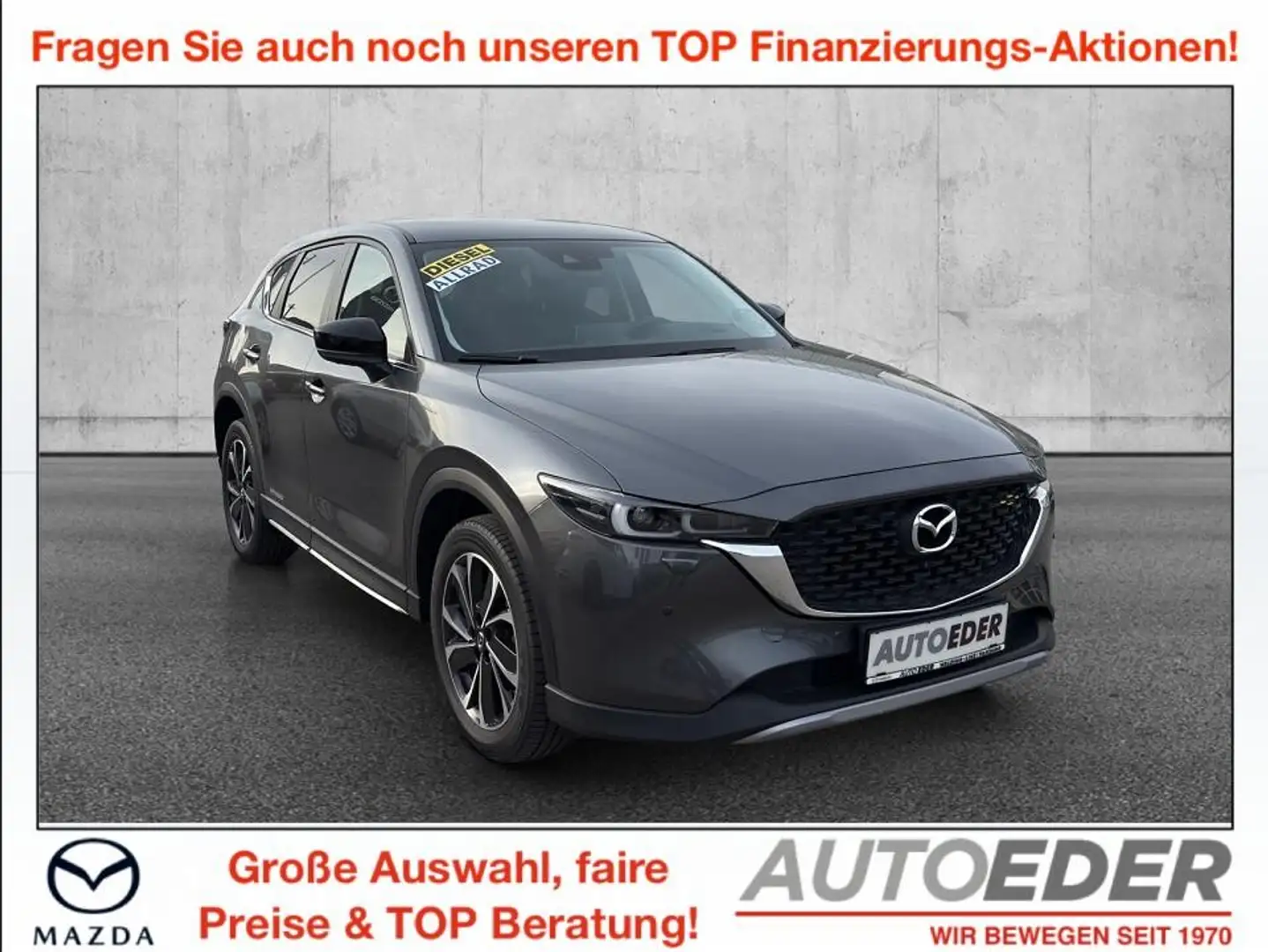 Mazda CX-5 CD150 Skyactiv D AWD Newground Aut. Grau - 1