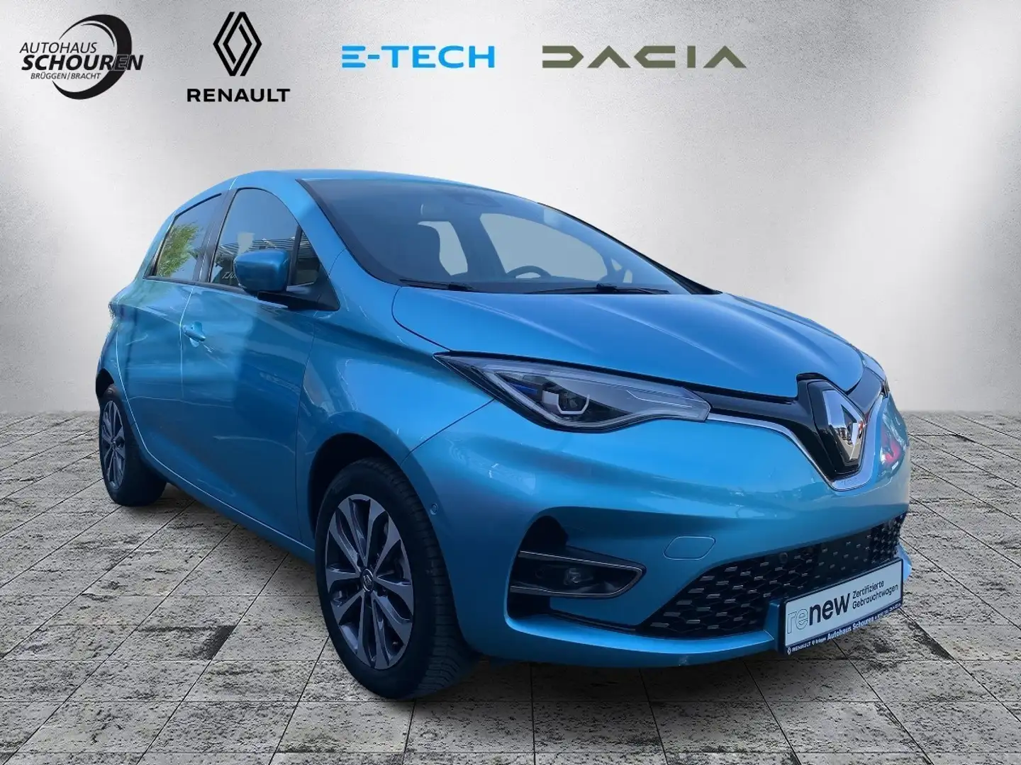 Renault ZOE R135 Intens R135/Z.E. 50 KAUFBATTERIE SHZ Blue - 2