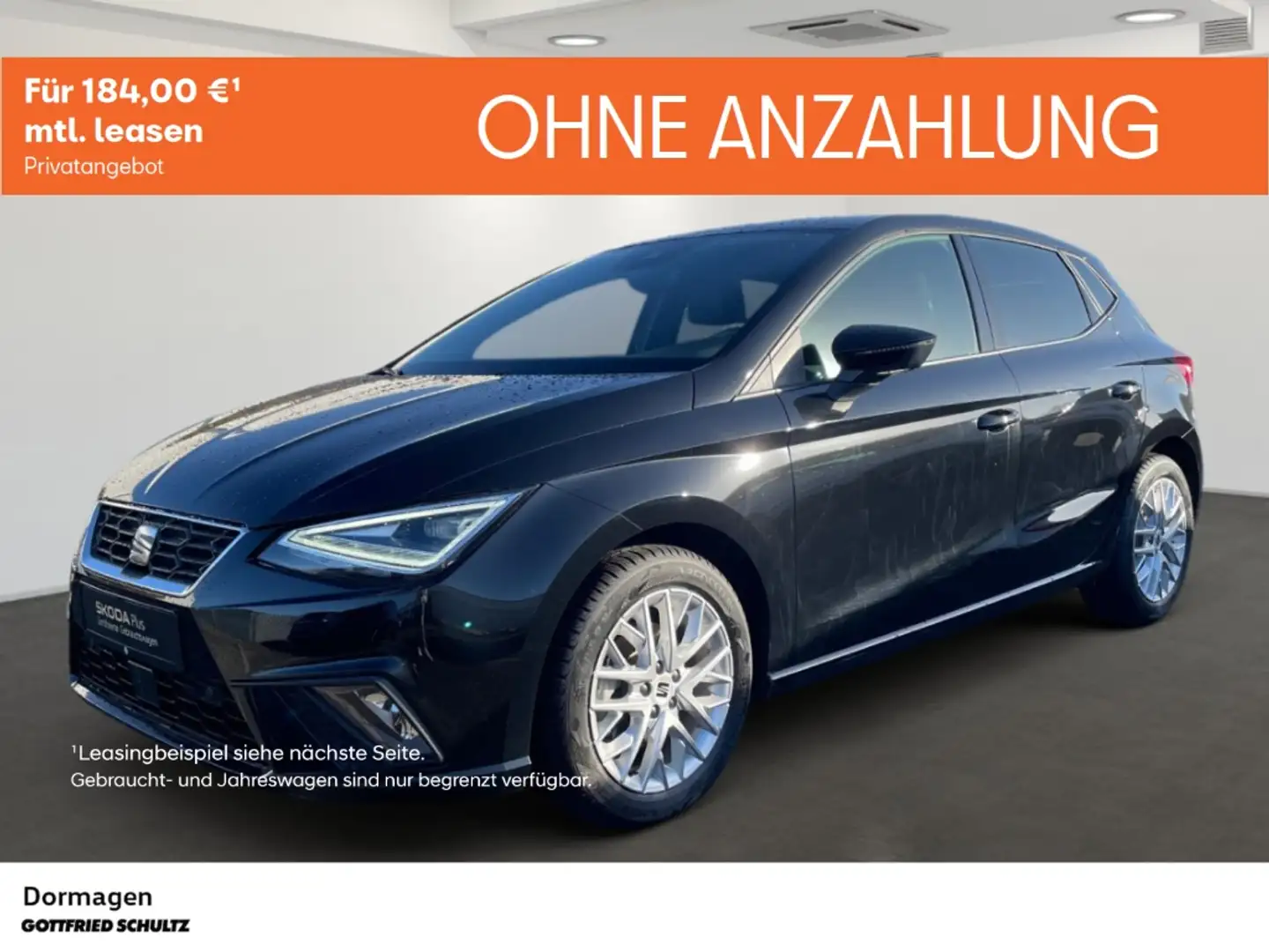 SEAT Ibiza 1.0 TSI FR DSG LED NAVI KAMERA Schwarz - 1
