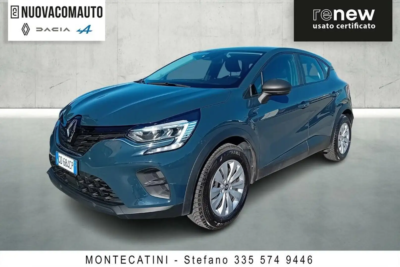 Renault Captur 1.5 blue dci Life 95cv Blu/Azzurro - 1
