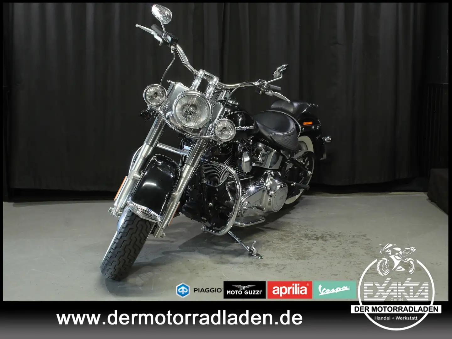 Harley-Davidson Softail FLSTN 1690 Softail Deluxe Siyah - 1