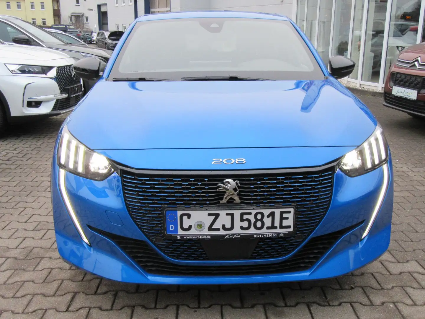 Peugeot 208 e-208 GT Pack Elektromotor 136*Sitzheizung* Blau - 2