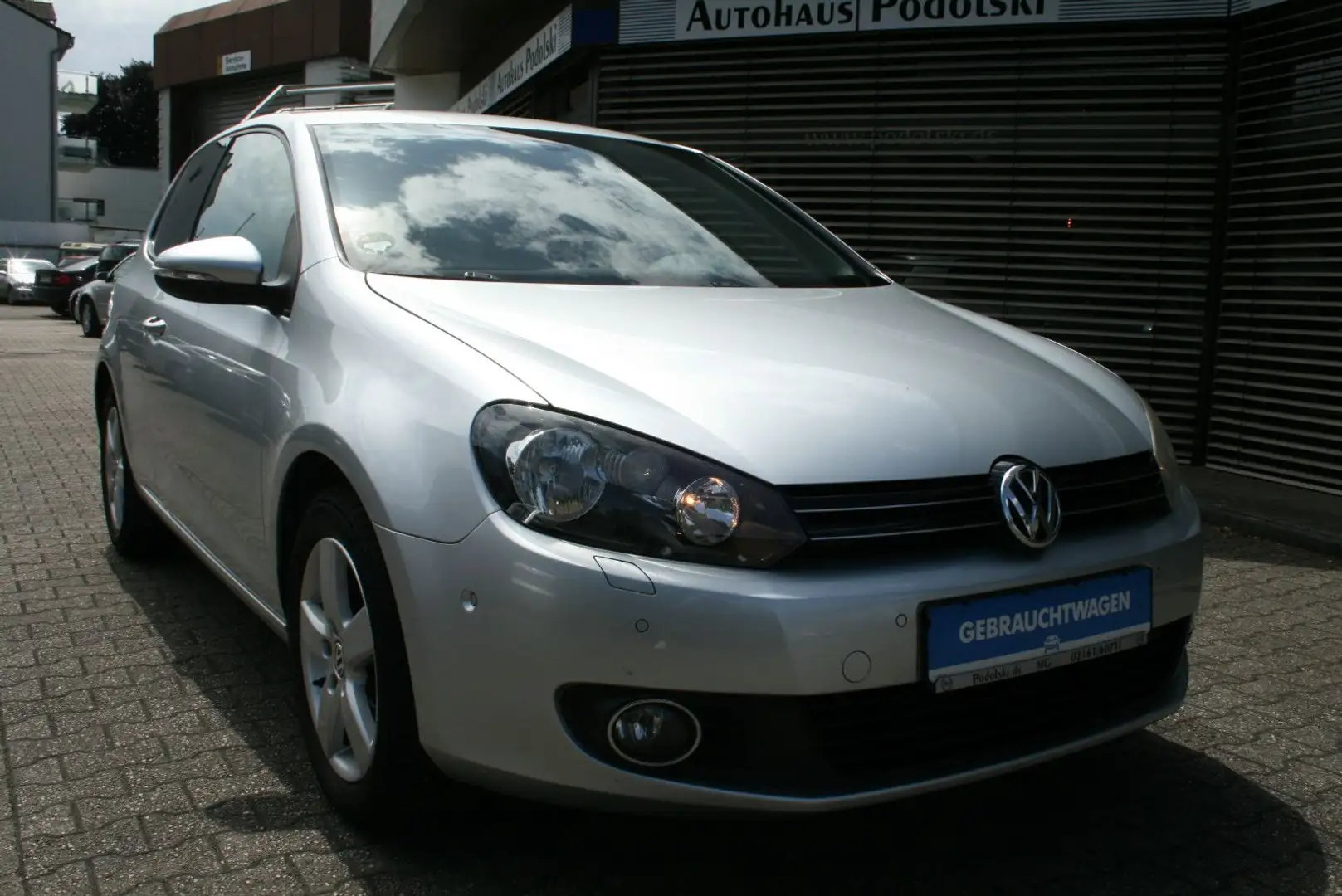 Volkswagen Golf VI Team 1,4-86 Ps |Klima |Tempo.|Sitz Heiz. Argent - 1