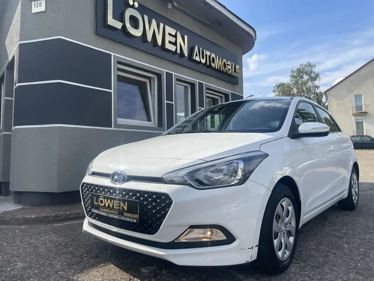 Hyundai i20 Classic 'I. Hand - Klima - HU & AU NEU" Blanco - 1