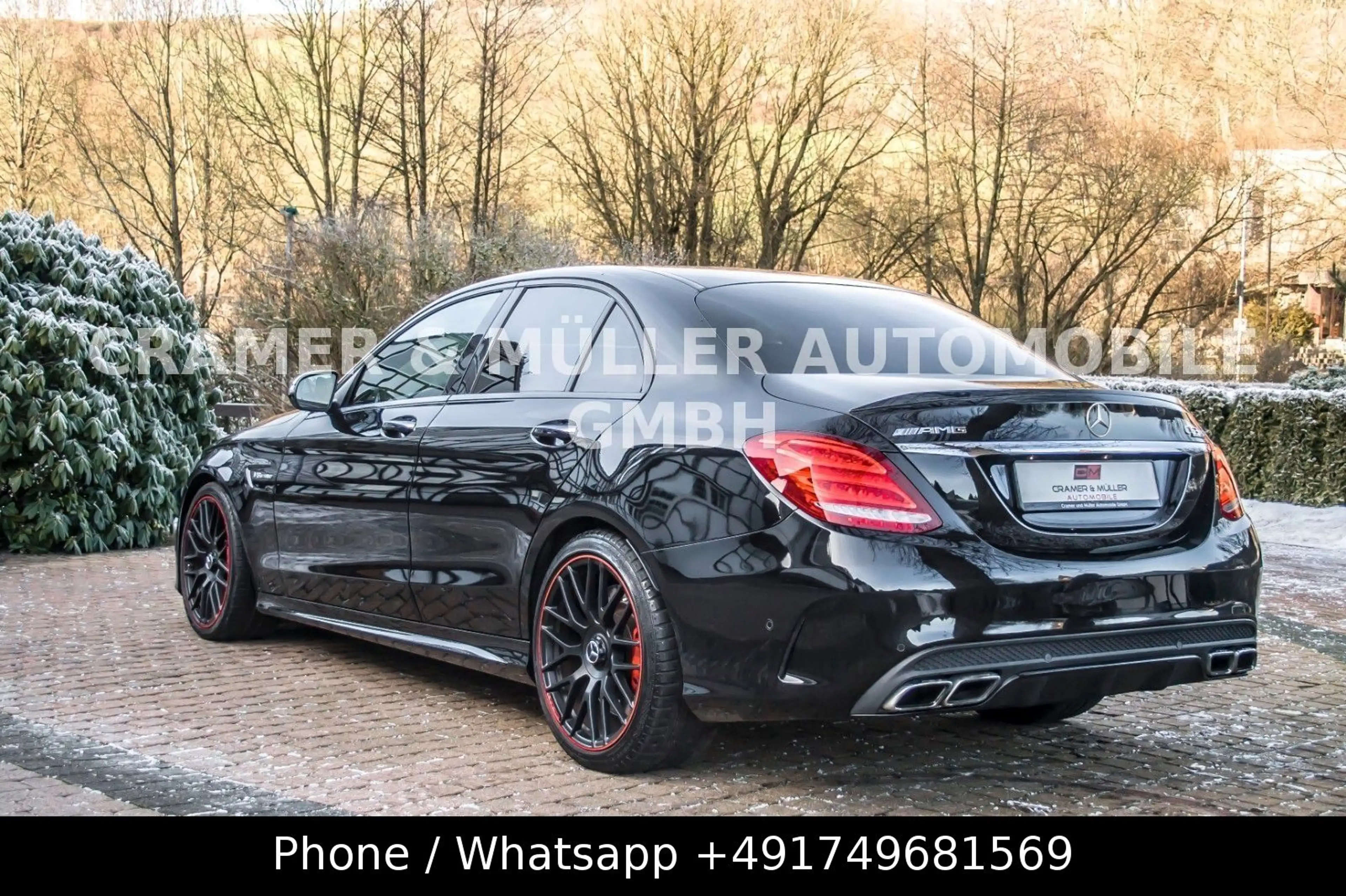Mercedes-Benz C 63 AMG W205 C63S AMG Edition 1 Schalensitze Perf. AGA — photo 9