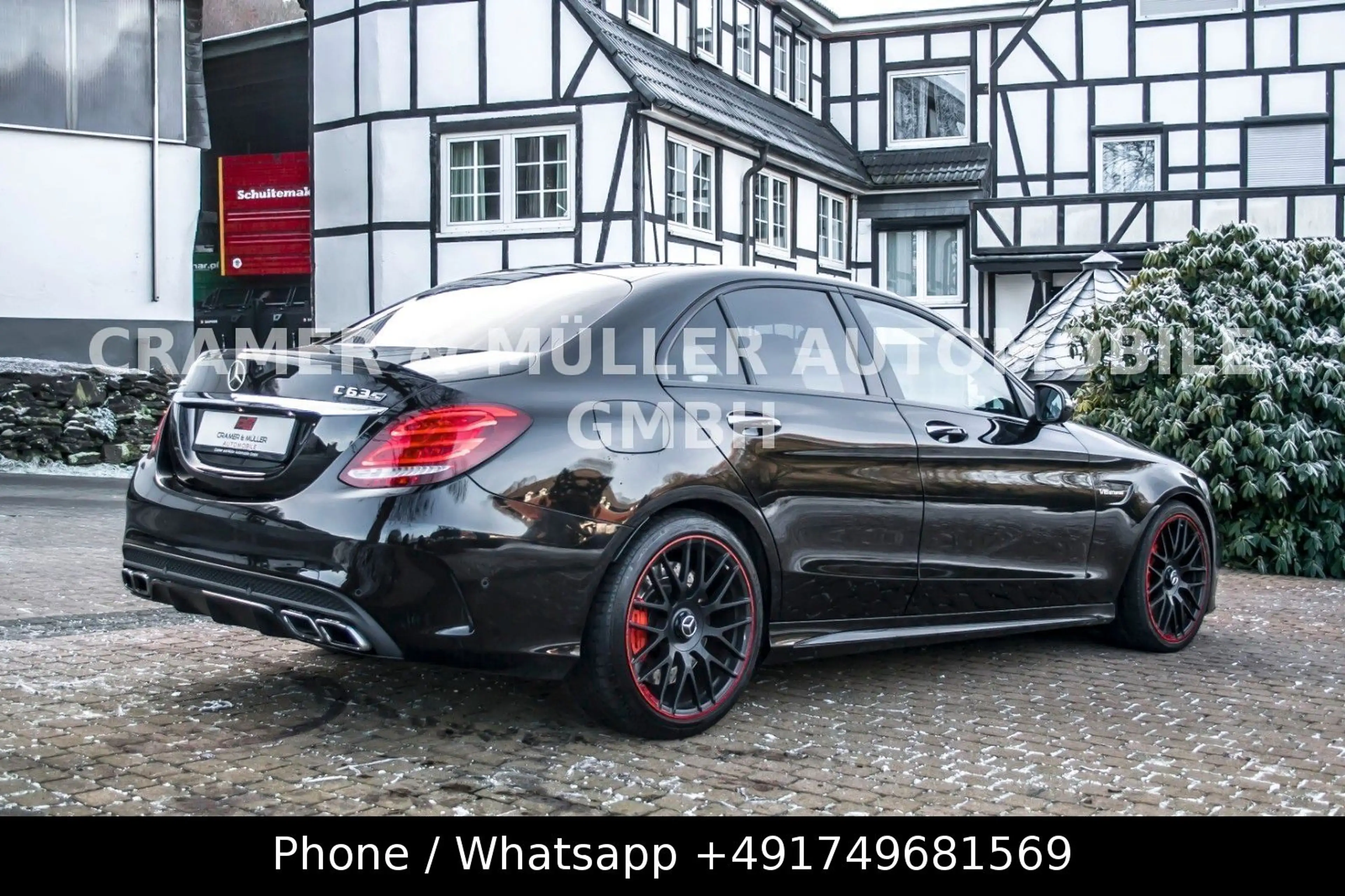 Mercedes-Benz C 63 AMG W205 C63S AMG Edition 1 Schalensitze Perf. AGA — photo 8