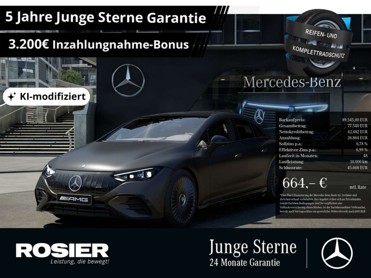 Mercedes-Benz EQE 53 — Mercedes-Benz EQE 53 AMG 4M+ Dyn+ Premium+ Hyperscreen ACC
