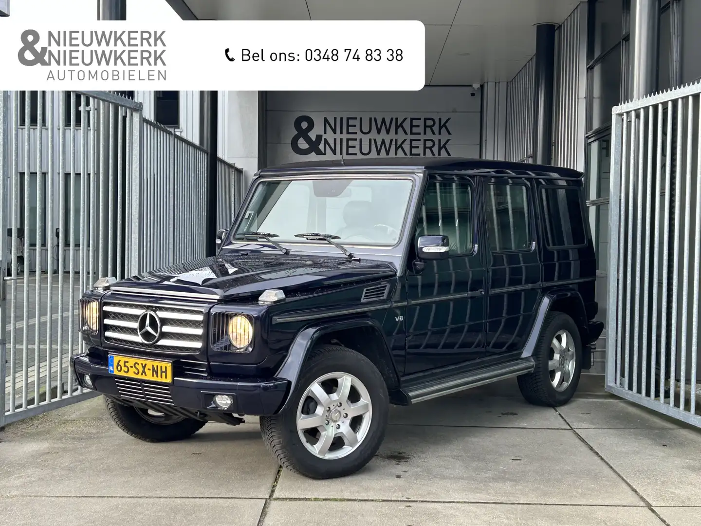 Mercedes-Benz G 400 CDI St.Wagon | 7 PERSOONS | TREKHAAK | SCHUIF/KANT Modrá - 1