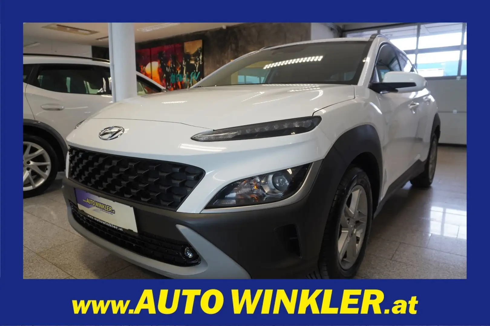 Hyundai KONA 1.0 T-GDI Smart Line Sitzheizung/MFL/Tempomat Weiß - 1