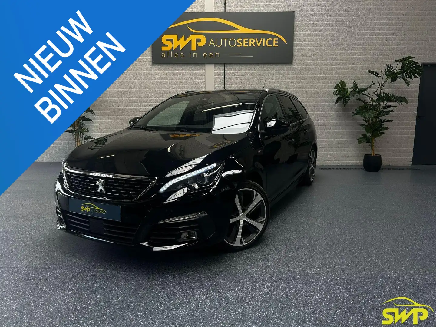 Peugeot 308 1.2 PureTech GT-line | Pano | Navi | Cam Zwart - 1