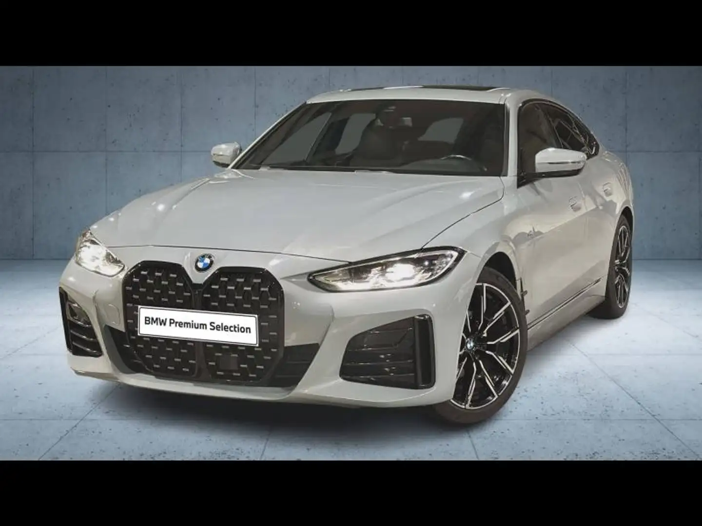 BMW 420 420dA xDrive 190ch M Sport Weiß - 1