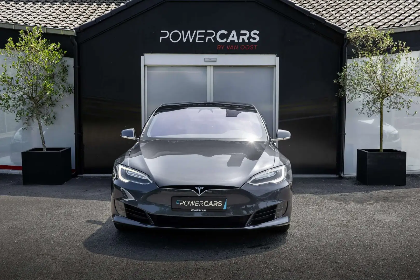 Tesla Model S 75 kWh Gris - 2