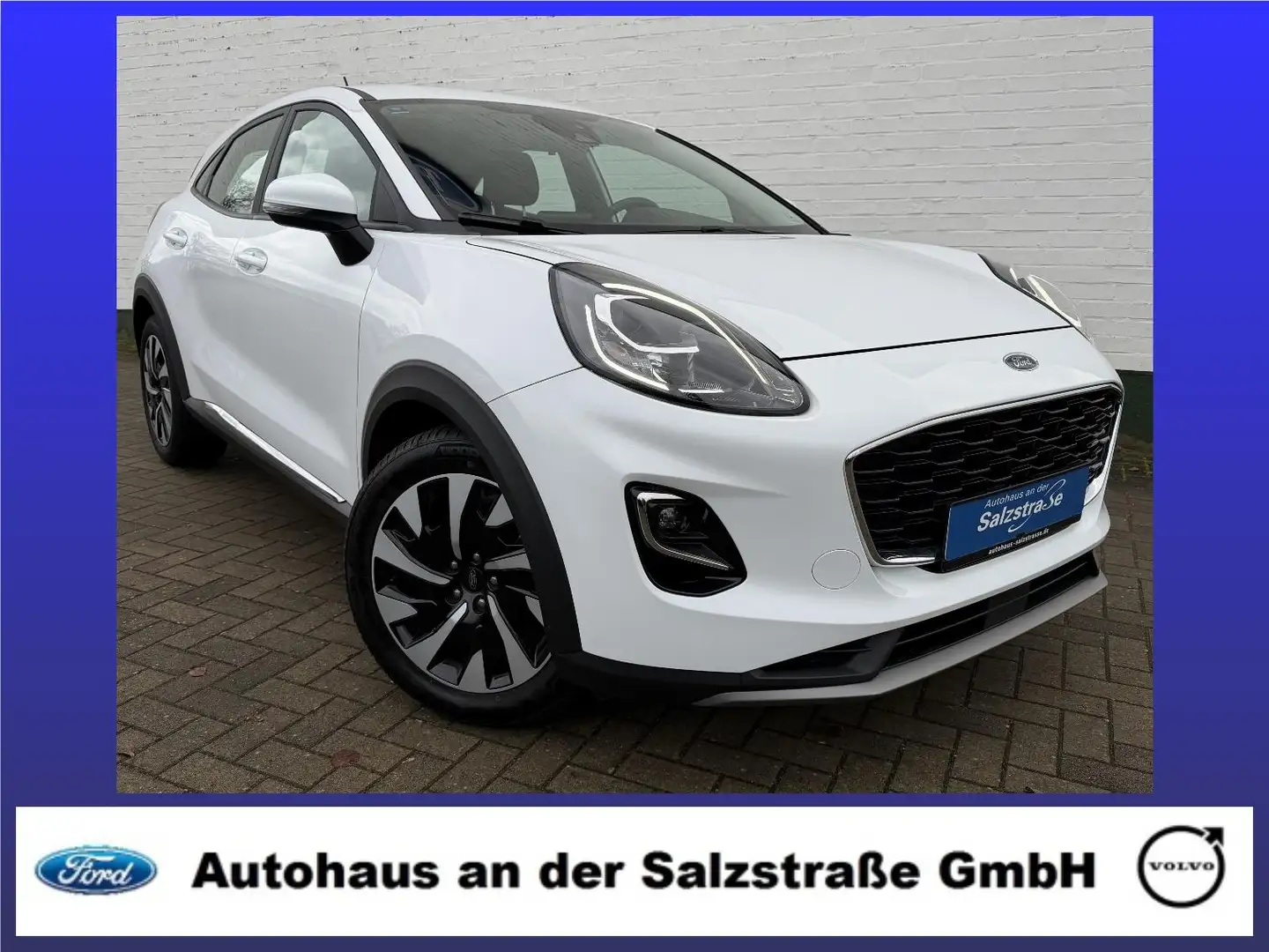 Ford Puma Hybrid*Klima*LED*wenig KM*GJR* Weiß - 1