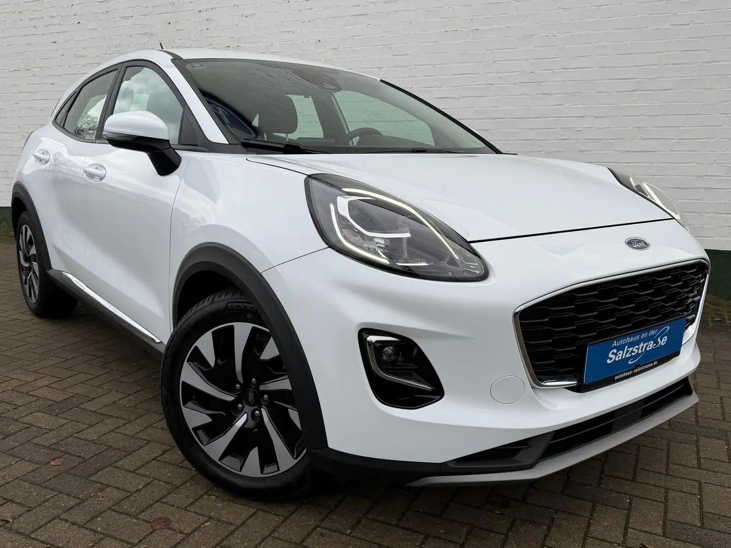 Ford Puma Hybrid*Klima*LED*wenig KM*GJR* Weiß - 2