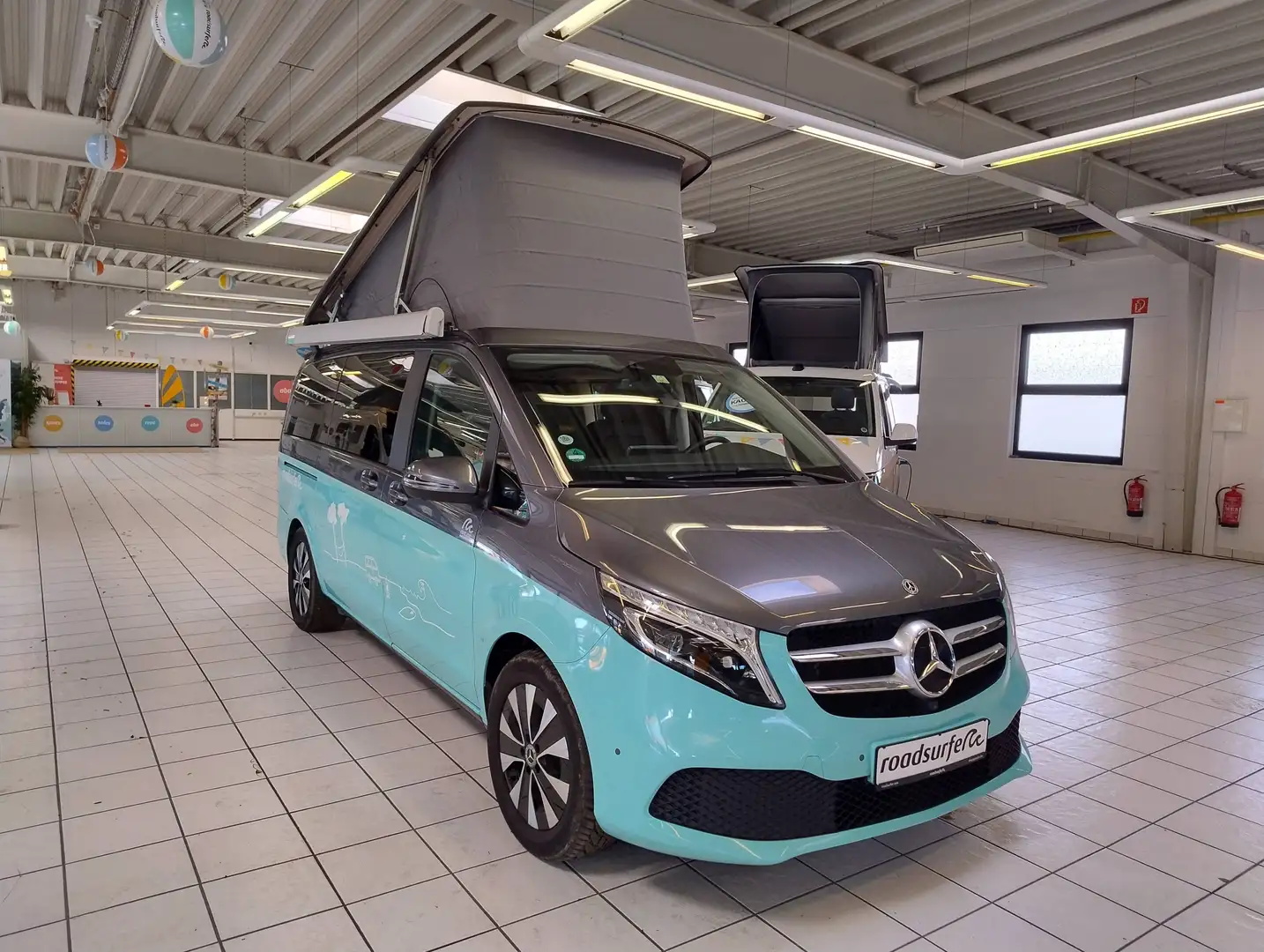 Mercedes-Benz Marco Polo 300d 239 PS 9G-TRONIC 360°-Kamera Grau - 1