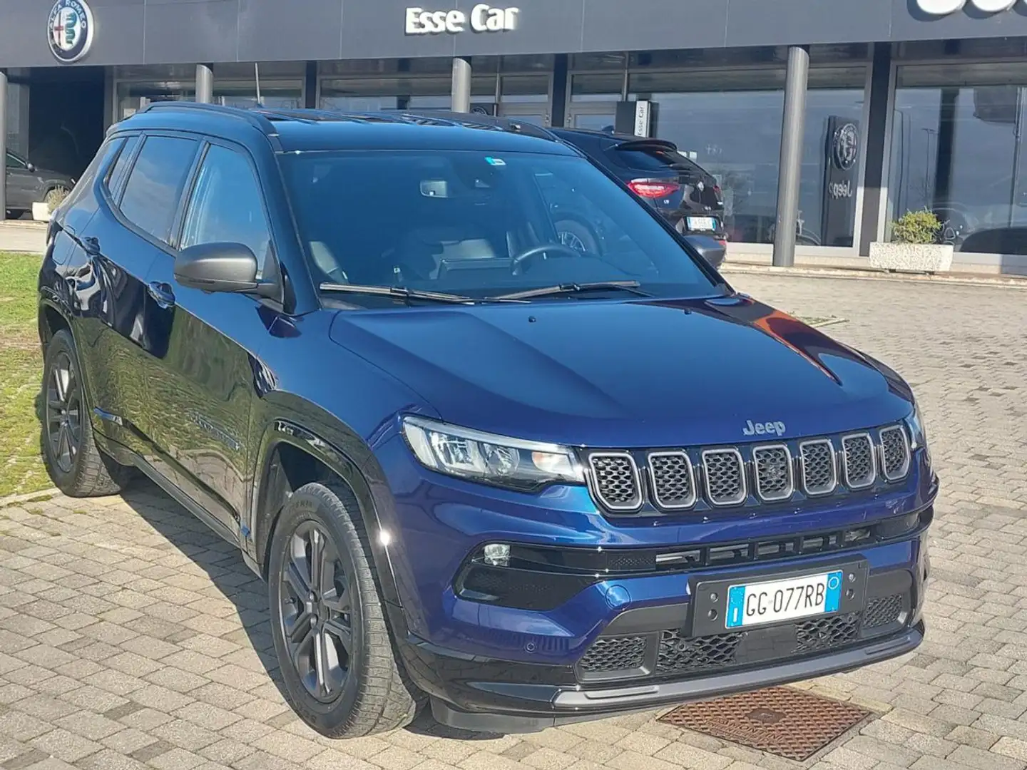Jeep Compass 1.3 Turbo T4 190CV PHEV AT6 4xe 80°Anniversario Blauw - 1