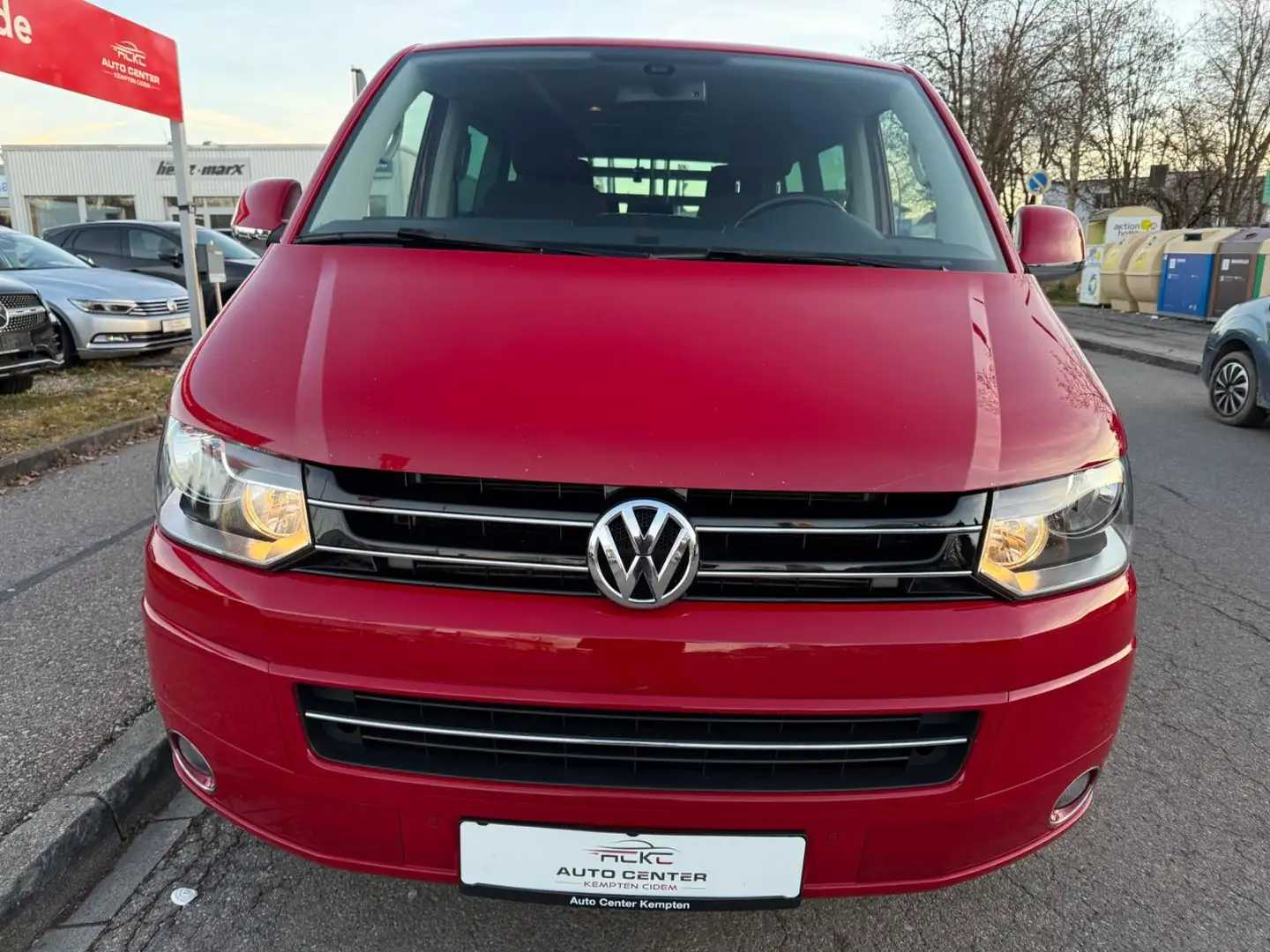 Volkswagen T5 Multivan T5 Bus Multivan Cup 7 Sitzer*Tempomat*1 Hand! Rot - 2