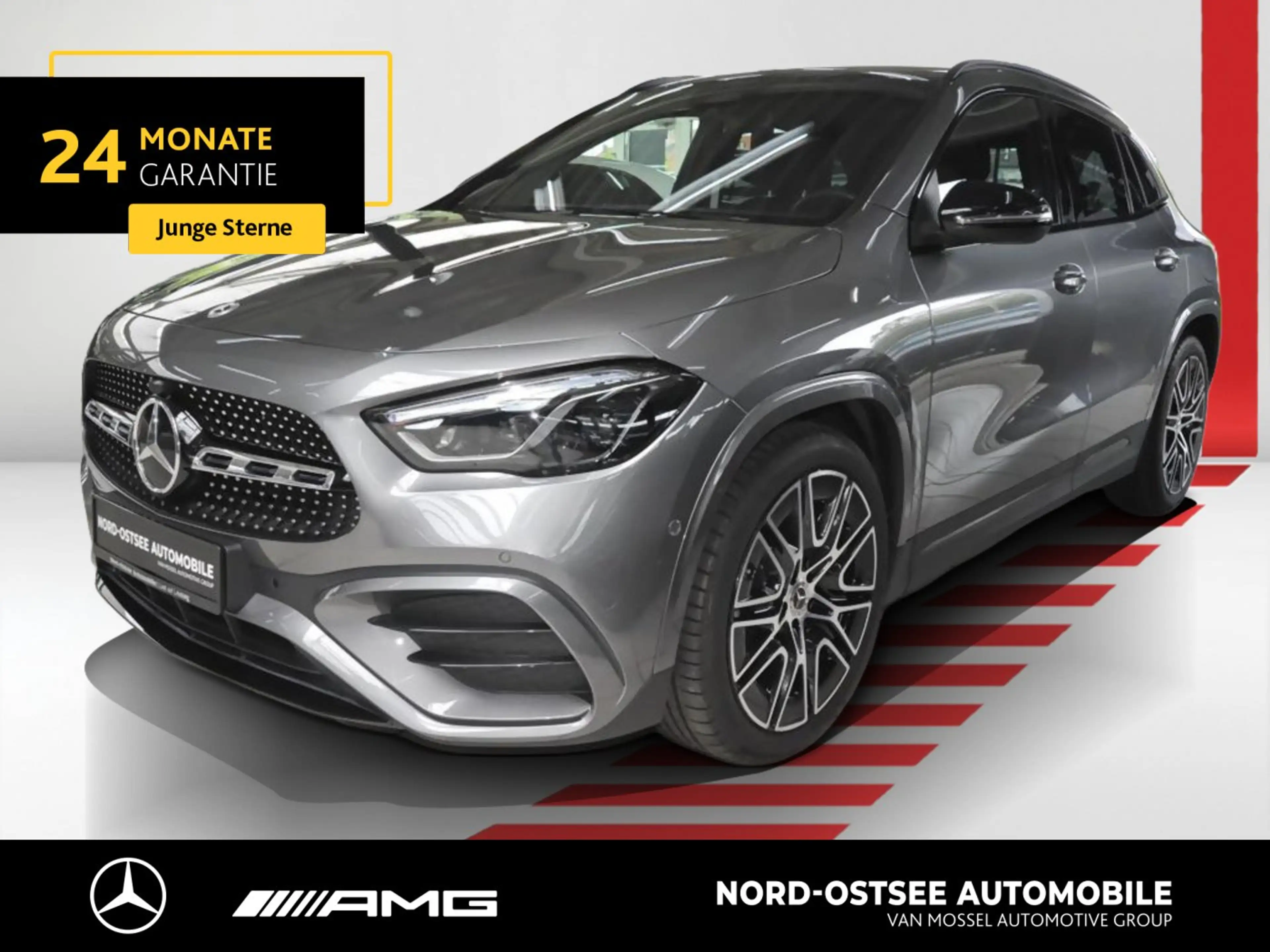 Mercedes-Benz GLA 200 d AMG ADV.+KAMERA PANO TEMPO AHK NIGHT