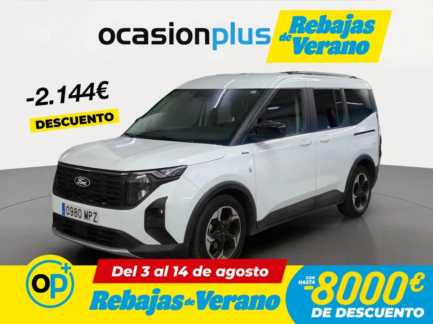 Ford Tourneo Courier 1.0 Ecoboost Active Blanco - 1
