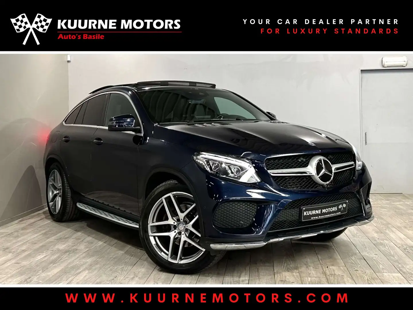 Mercedes-Benz GLE 350 d Coupé AMG Line Pano/Cam360/Led *1j garantie* Blau - 1