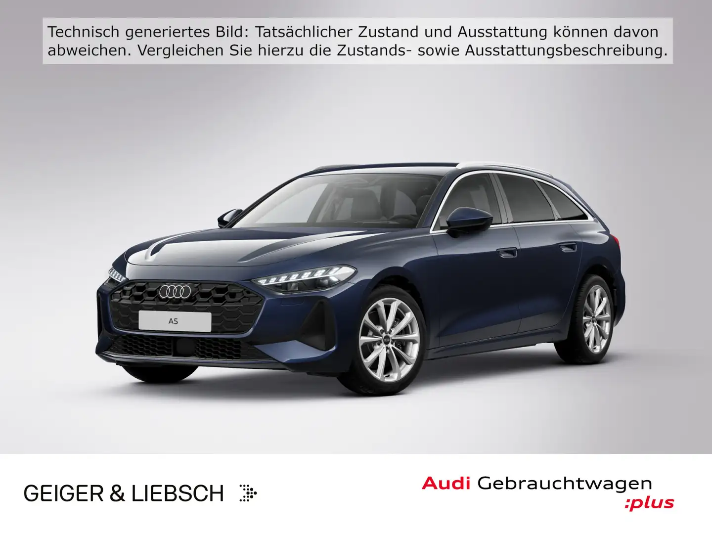 Audi A5 TDI*B&O*LED*NAVI*HUD*KAMERA*LEDER*18ZOL Blau - 1