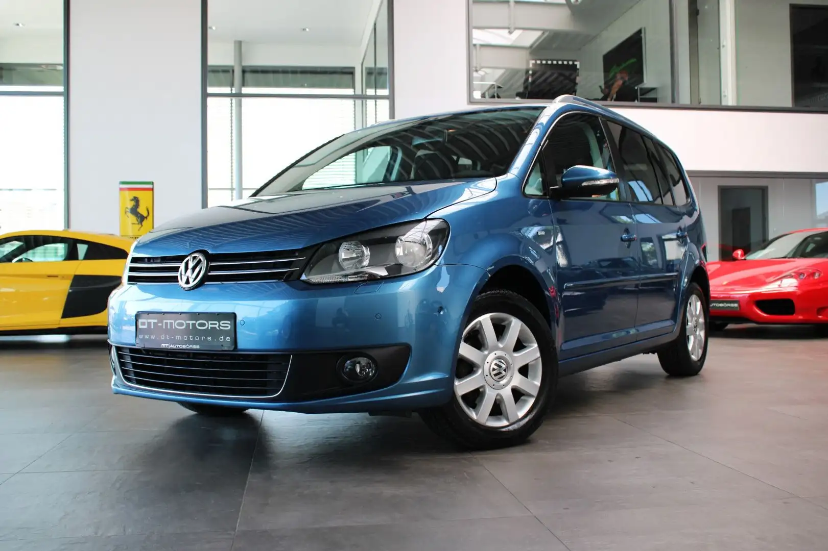 Volkswagen Touran TOURAN 1.6 TDI *CUP-EDITION* 7-SITZER + EXTRA`S! Blu/Azzurro - 1