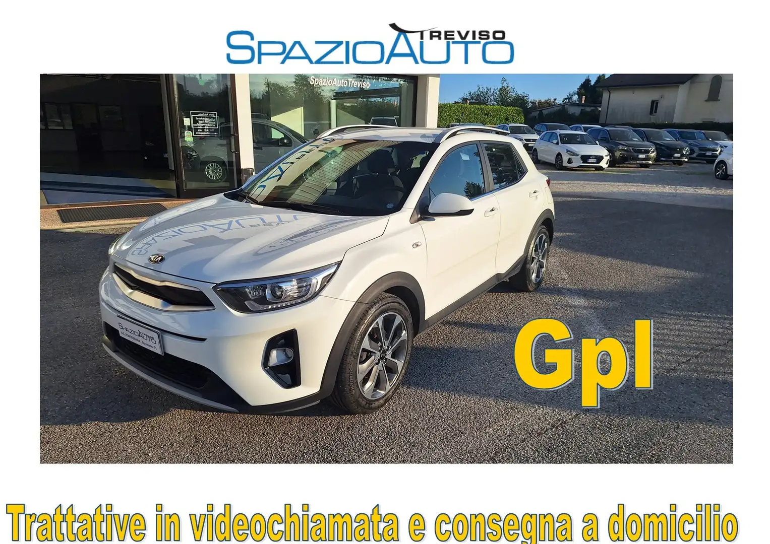 Kia Stonic Stonic 1.4 mpi eco  Gpl 97cv my18// MOLTO BELLA // Bianco - 1
