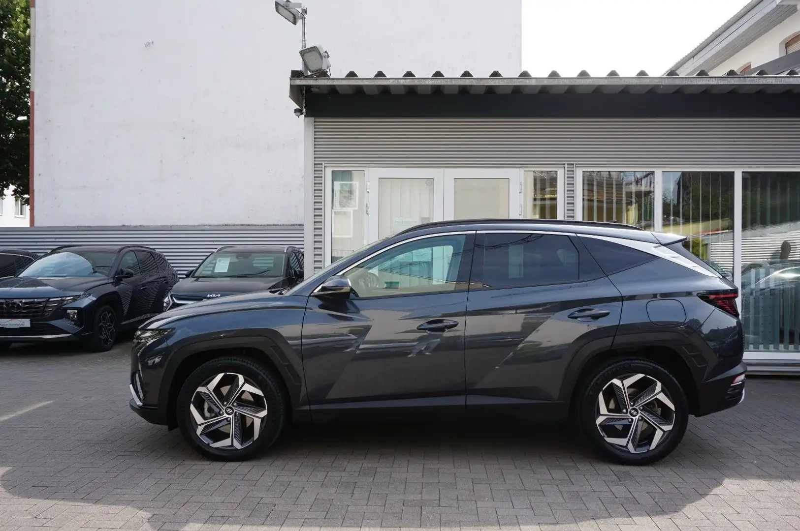 Hyundai TUCSON Trend Plug-In 4WD KRELL Carplay ACC Heck Grau - 2