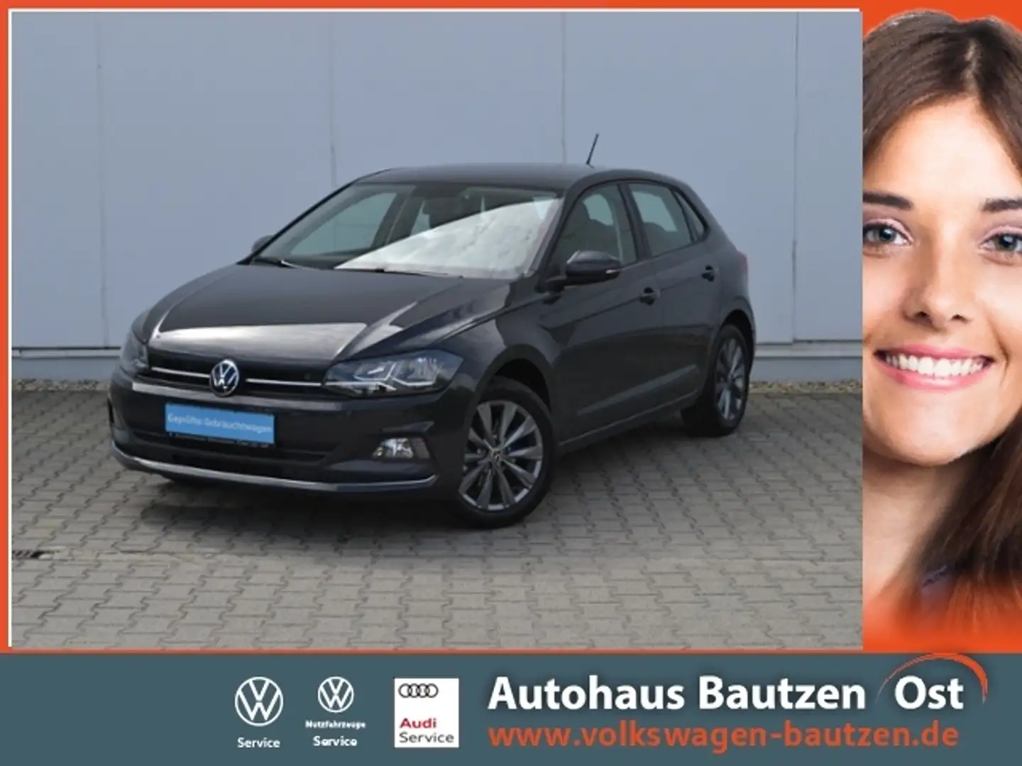 Volkswagen Polo 1.0 TSI 110 PS Highline CLIMATRONIC/PDC/SHZ/16-ZO Grau - 1