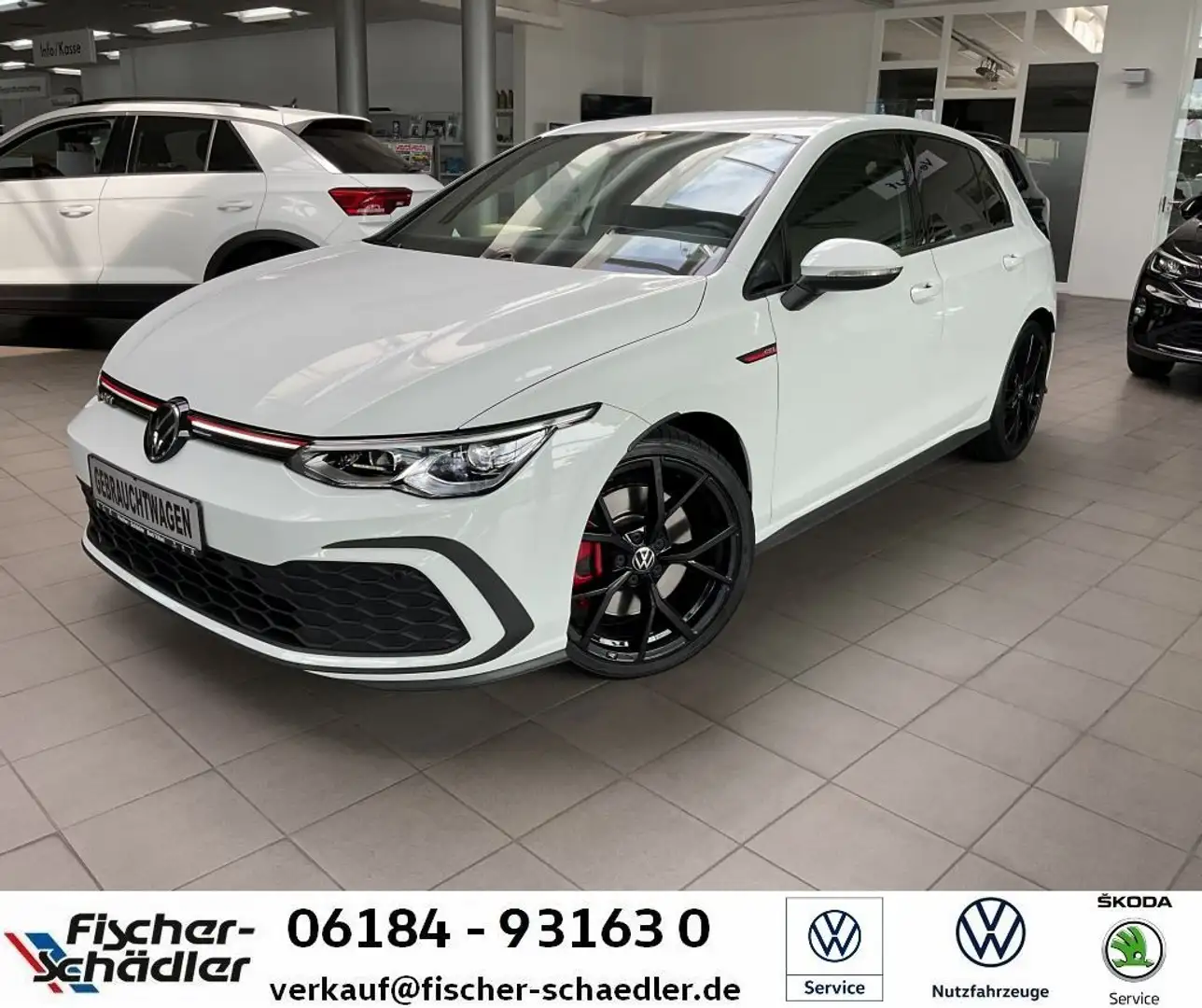 Volkswagen Golf GTI 2.0GTI*DSG*Navi*LED*Keyless*RearView*"1 Weiß - 1