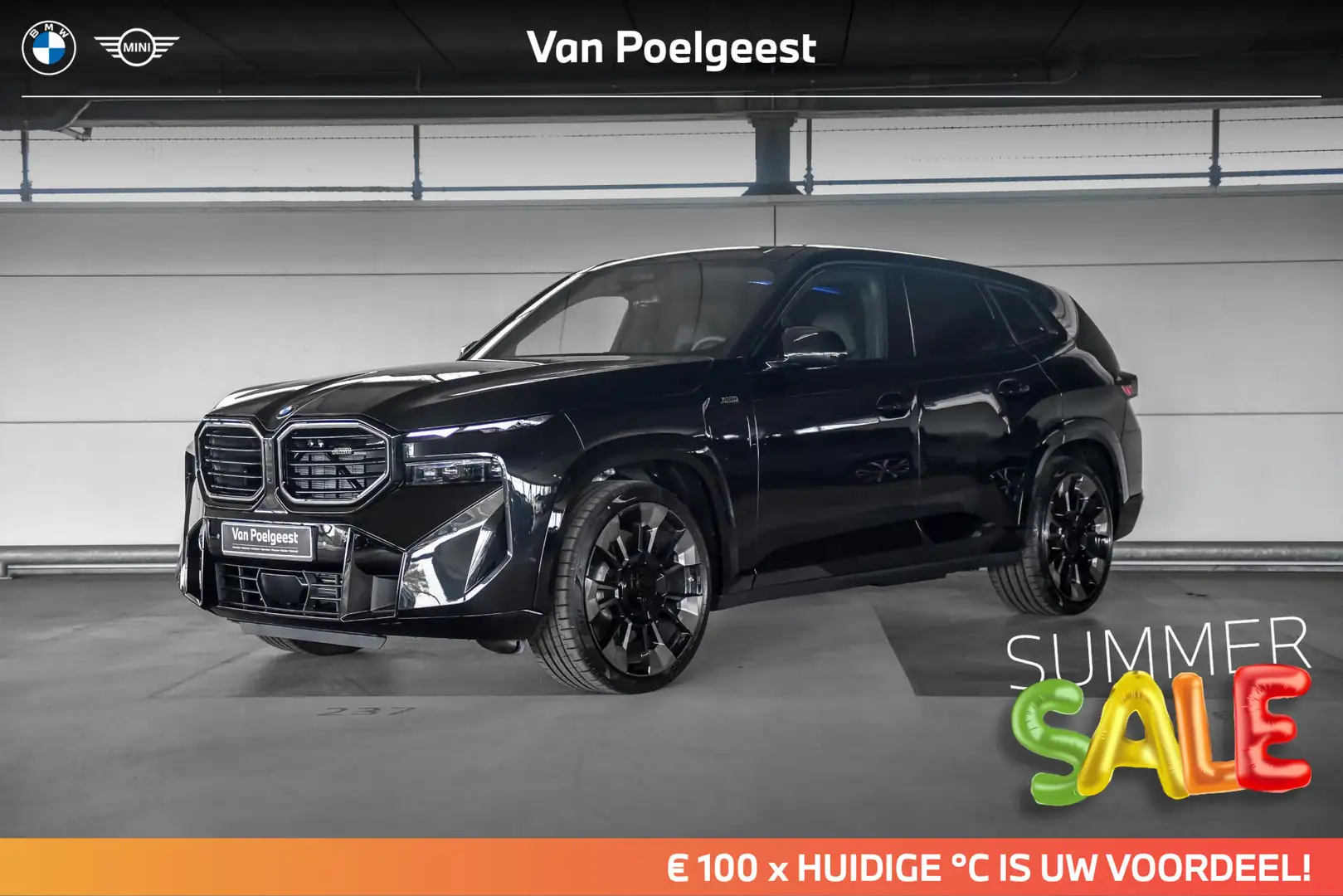 BMW XM PHEV 30 kWh | Summer Sale 100 Zwart - 1