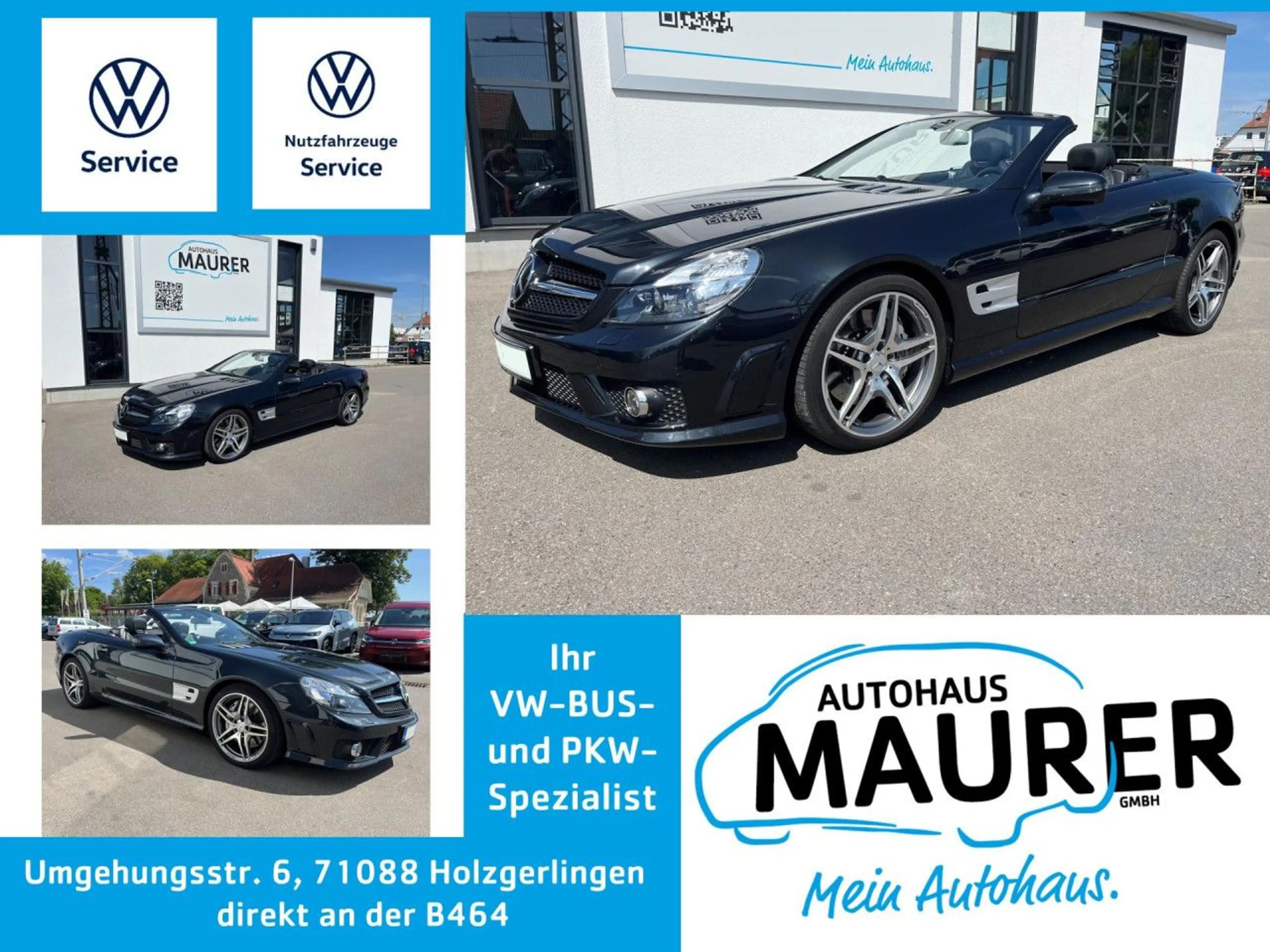 Mercedes-Benz SL 63 AMG Pano Active Body Control Airscarf Comand